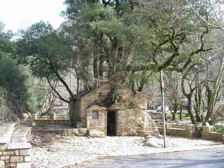 Una capilla, verdadero milagro de la naturaleza