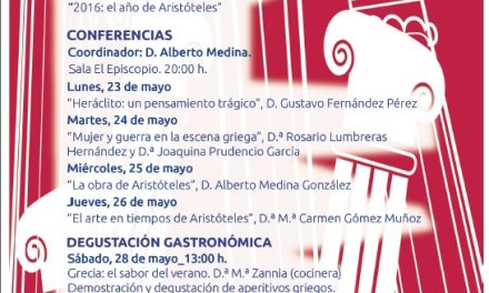 IV Semana de la Cultura Griega en Ávila