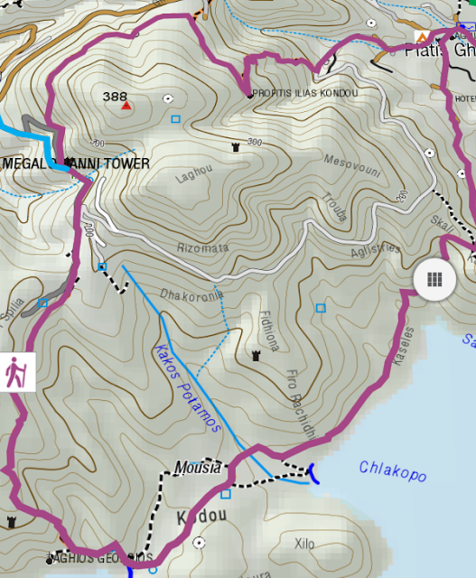 Rutas de senderismo en la isla de Sifnos