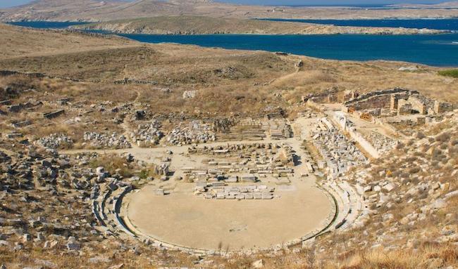 Delos alberga la primera representación teatral después de 2100 años