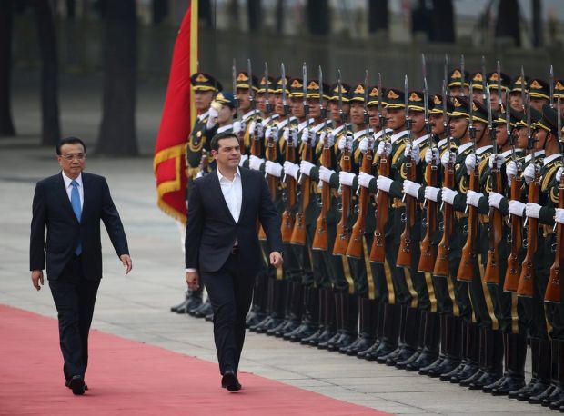 Alexis Tsipras en China