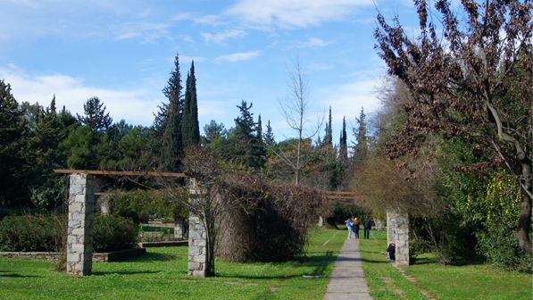 Jardín Botánico, un oasis cerca de Atenas