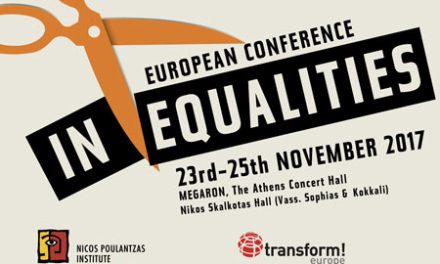 Conferencia sobre la desigualdad, el neoliberalismo y la integración europea