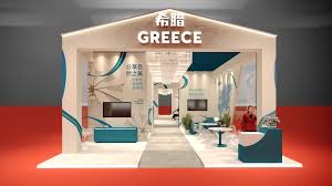 El pabellón griego en la II Expo Internacional de Importaciones de China (CIIE)