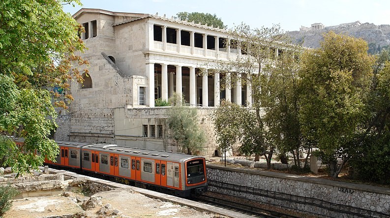Explorando el metro de Atenas, el “museo” subterráneo de Grecia