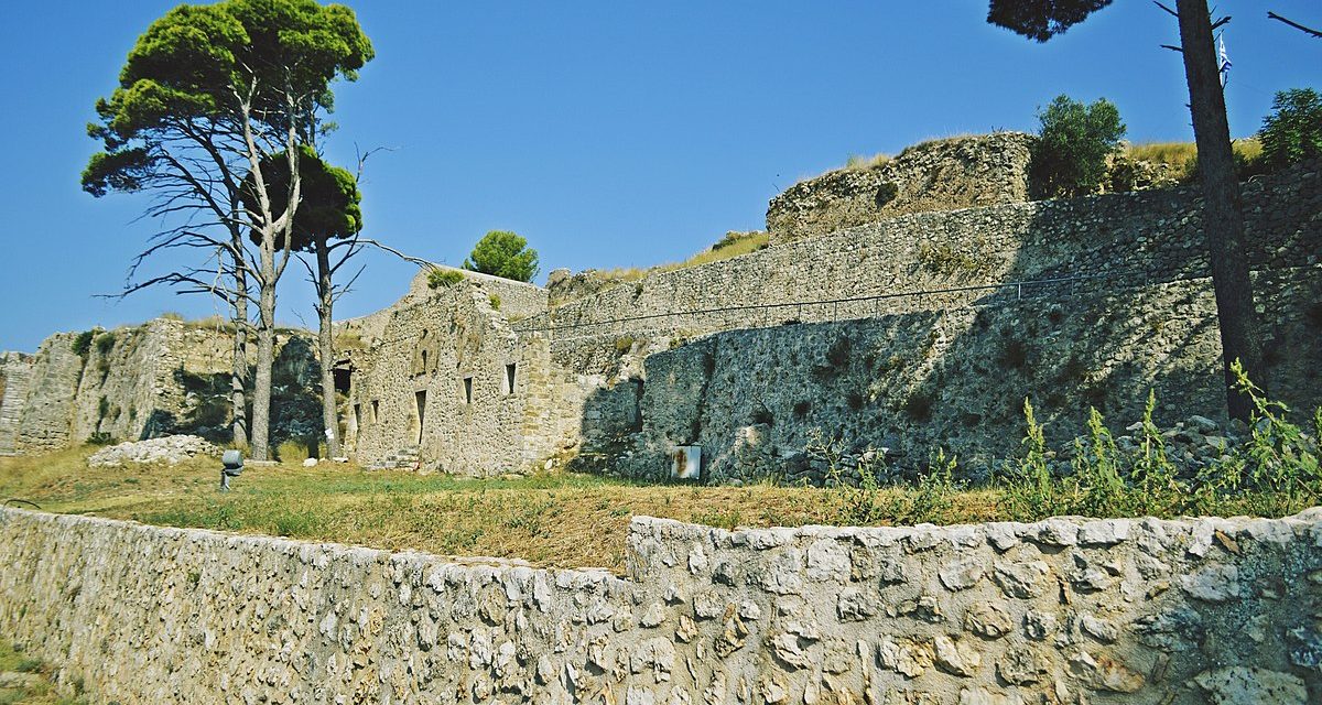 El Castillo bizantino de San Jorge en Cefalonia