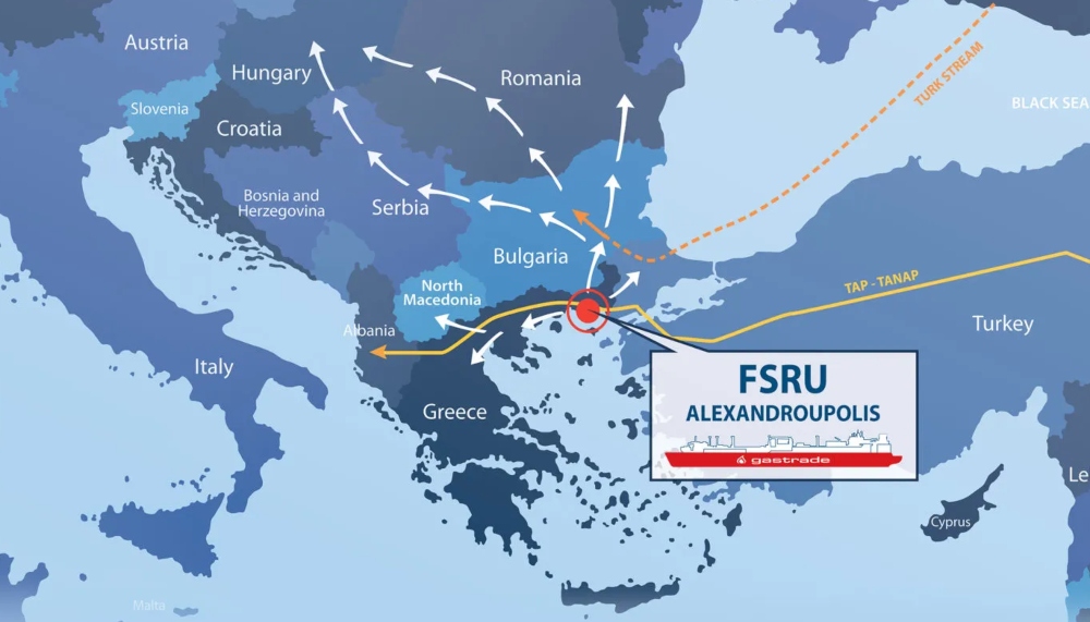 Alejandrópolis: un nuevo centro de energía y transporte en Grecia