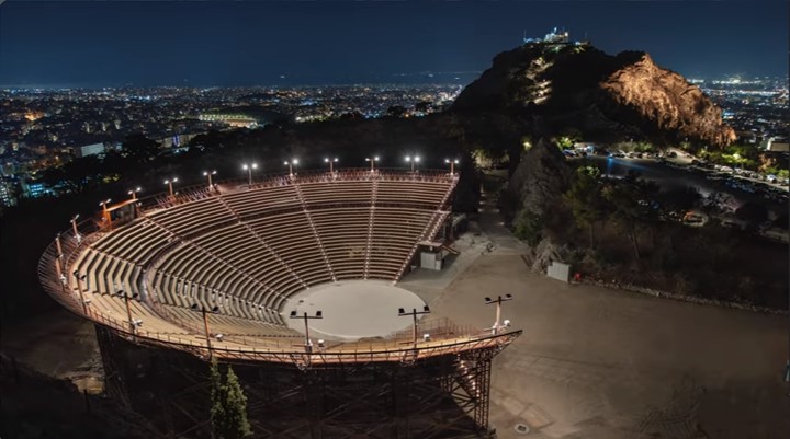 Atenas | El teatro de la colina Licabeto vuelve a abrir sus puertas