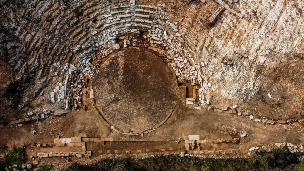 Lefkada, se revela el primer teatro antiguo de las Islas Jónicas