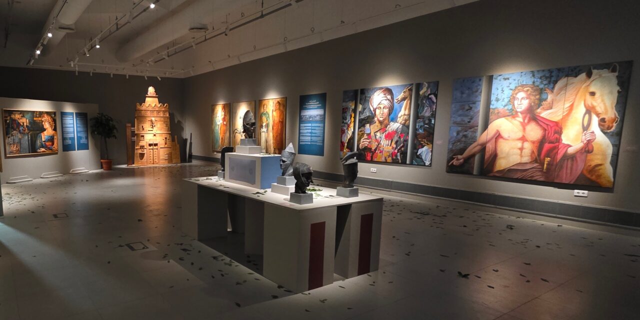 “Alejandro Magno – De regreso a Egipto”, una exposición pictórica de alto significado simbólico dedicada a Alejandro Magno inaugurada en Alejandría