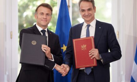 Declaraciones del Primer Ministro, Kyriakos Mitsotakis, tras su encuentro con el Presidente de la República Francesa, Emmanuel Macron, y la firma de acuerdos entre Grecia y Francia