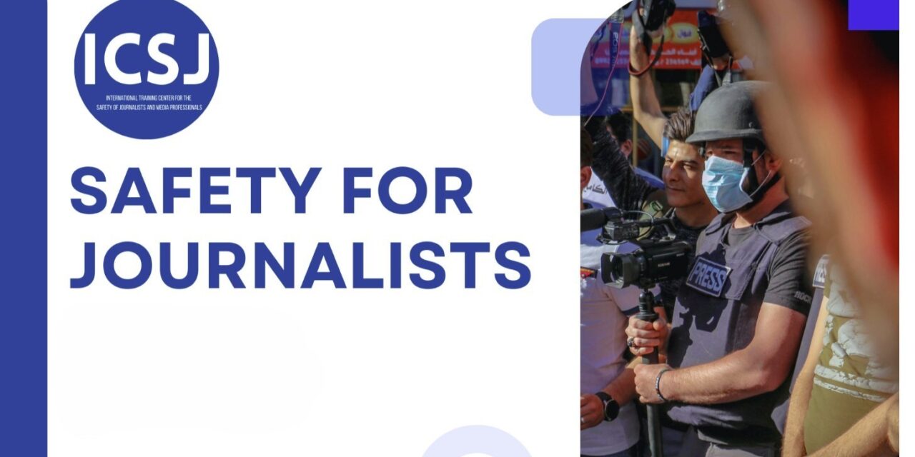 El Centro Internacional de Formación para la Seguridad de Periodistas y Profesionales de los Medios pone el foco en la cobertura de crisis y la gestión de incidentes sobre el terreno