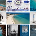 Vacaciones de verano con arte en las islas griegas, Parte 1/4 (Andros, Paros, Poros, Samos y Corfú)